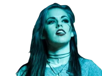 alexandra alex snowden heckendorf guitariste americaine doll skin tallah metal femme