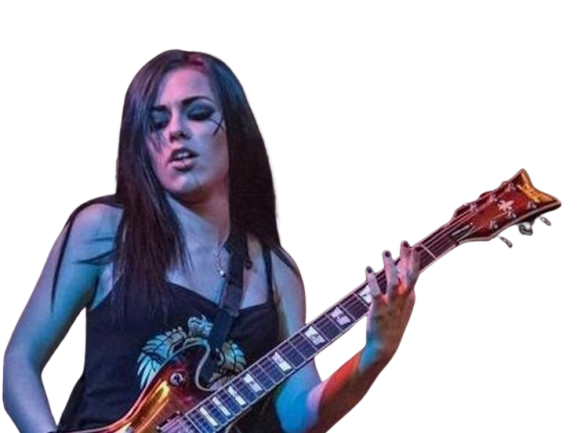 alexandra alex snowden heckendorf guitariste americaine doll skin tallah metal femme