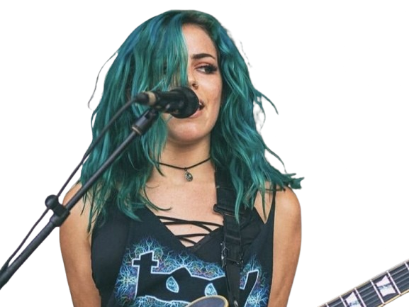 alexandra alex snowden heckendorf guitariste americaine doll skin tallah metal femme