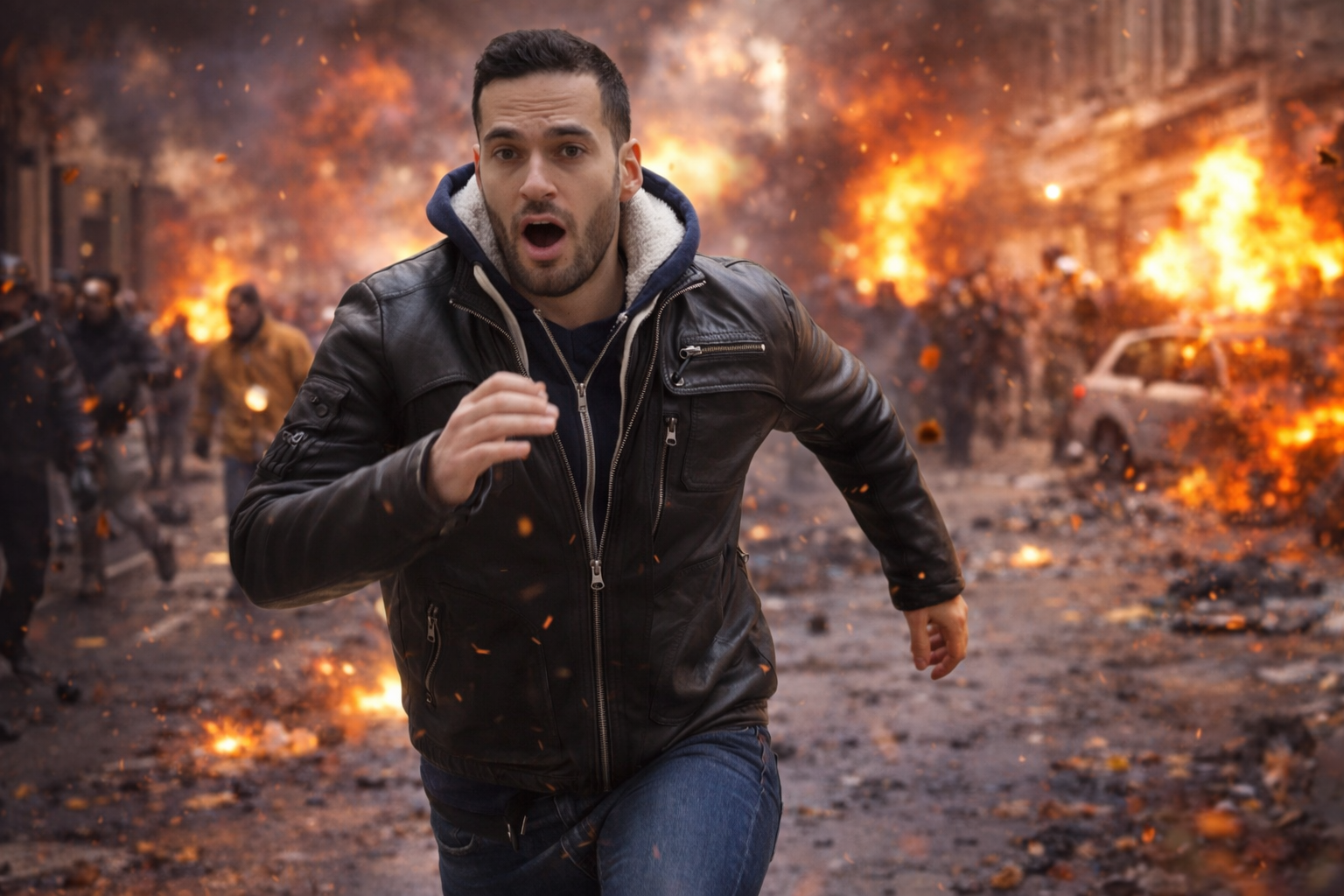 vincent lapierre la pierre antifa quentin course courir gauche gaucho gauchiste