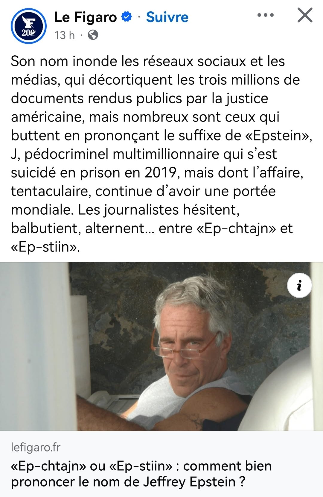 jesffrey epstein epstine epchtajn epstiin j juif pedo pedocriminel criminel journaliste censure judoka