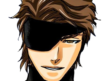 sosuke aizen bleach tybw anime manga shinigami capitaine 5eme-division scelle antagoniste bandeau-oeil cheveux-bruns yeux-marrons just-as-planned