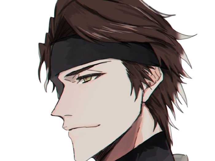 sosuke aizen bleach tybw anime manga shinigami capitaine 5eme-division scelle antagoniste bandeau-oeil cheveux-bruns yeux-marrons just-as-planned