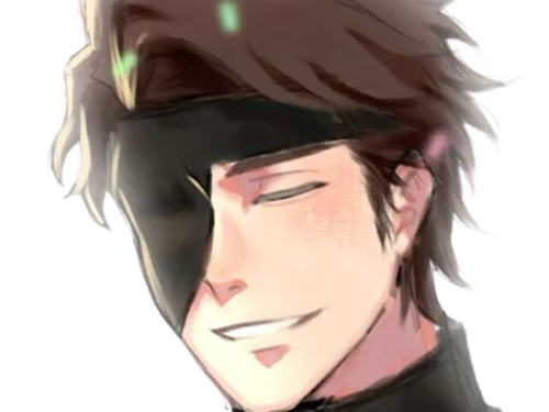 sosuke aizen bleach tybw anime manga shinigami capitaine 5eme-division scelle antagoniste bandeau-oeil cheveux-bruns yeux-marrons just-as-planned