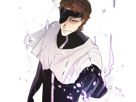 sosuke-aizen-bleach-tybw-anime-manga-shinigami-capitaine-5eme-division-scelle-antagoniste-bandeau-oeil-cheveux-bruns-yeux-marrons-just-as-planned