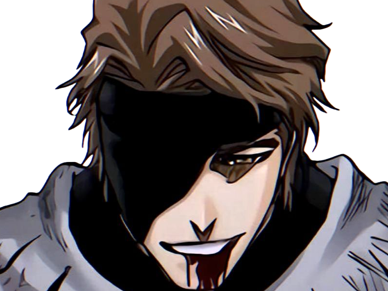 sosuke aizen bleach tybw anime manga shinigami capitaine 5eme-division scelle antagoniste bandeau-oeil cheveux-bruns yeux-marrons just-as-planned