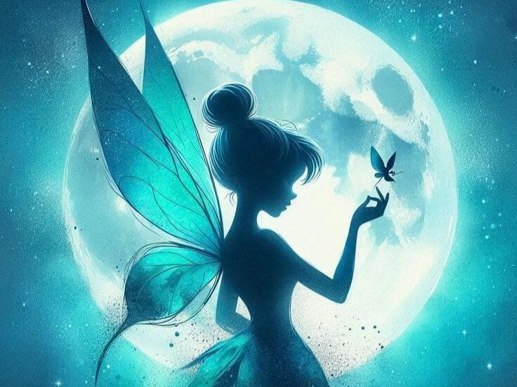 fee clochette tinkerbell peter pan ailes papillon psyche ame bloop