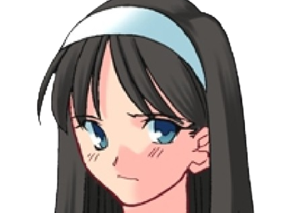 akiha tohno tsukihime kagetsu tohya kj kikoojap visual novel fache angry mecontent enervee colere vexee