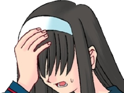 akiha tohno tsukihime kagetsu tohya kj kikoojap visual novel sueur fatigue decu epuise erreur