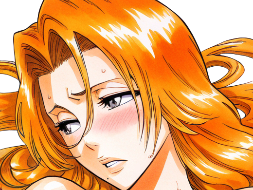 rangiku matsumoto bleach manga shinigami lieutenant 10eme-division waifu femme gotei-13 cheveux-blonds-venitiens yeux-bleus blonde rousse pulpeuse