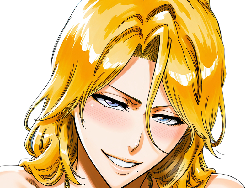 rangiku matsumoto bleach manga shinigami lieutenant 10eme-division waifu femme gotei-13 cheveux-blonds-venitiens yeux-bleus blonde rousse pulpeuse