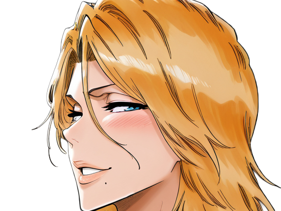 rangiku matsumoto bleach manga shinigami lieutenant 10eme-division waifu femme gotei-13 cheveux-blonds-venitiens yeux-bleus blonde rousse pulpeuse