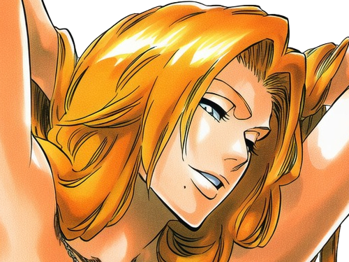 rangiku matsumoto bleach manga shinigami lieutenant 10eme-division waifu femme gotei-13 cheveux-blonds-venitiens yeux-bleus blonde rousse pulpeuse