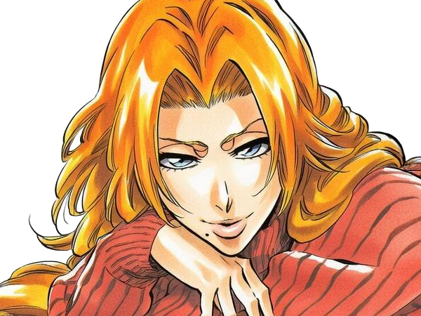 rangiku matsumoto bleach manga shinigami lieutenant 10eme-division waifu femme gotei-13 cheveux-blonds-venitiens yeux-bleus blonde rousse pulpeuse