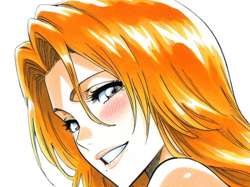 rangiku matsumoto bleach manga shinigami lieutenant 10eme-division waifu femme gotei-13 cheveux-blonds-venitiens yeux-bleus blonde rousse pulpeuse