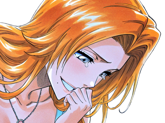 rangiku matsumoto bleach manga shinigami lieutenant 10eme-division waifu femme gotei-13 cheveux-blonds-venitiens yeux-bleus blonde rousse pulpeuse
