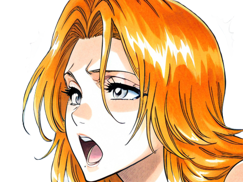 rangiku matsumoto bleach manga shinigami lieutenant 10eme-division waifu femme gotei-13 cheveux-blonds-venitiens yeux-bleus blonde rousse pulpeuse