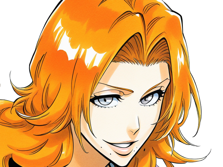 rangiku matsumoto bleach manga shinigami lieutenant 10eme-division waifu femme gotei-13 cheveux-blonds-venitiens yeux-bleus blonde rousse pulpeuse