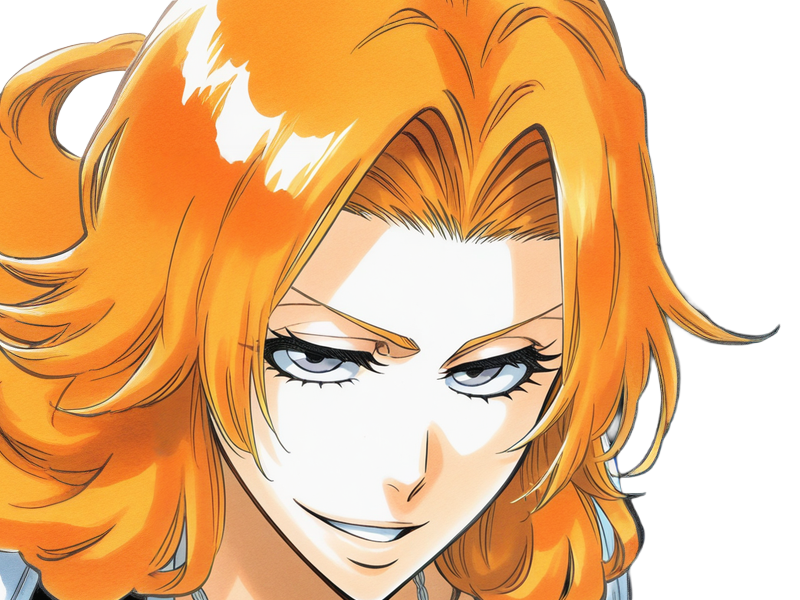 rangiku matsumoto bleach manga shinigami lieutenant 10eme-division waifu femme gotei-13 cheveux-blonds-venitiens yeux-bleus blonde rousse pulpeuse