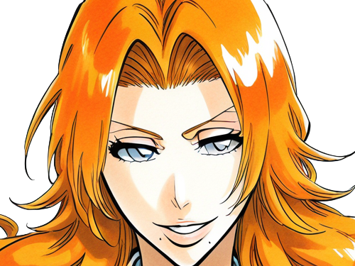 rangiku matsumoto bleach manga shinigami lieutenant 10eme-division waifu femme gotei-13 cheveux-blonds-venitiens yeux-bleus blonde rousse pulpeuse