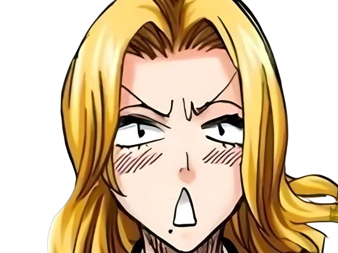 rangiku matsumoto bleach manga shinigami lieutenant 10eme-division waifu femme gotei-13 cheveux-blonds-venitiens yeux-bleus blonde rousse pulpeuse