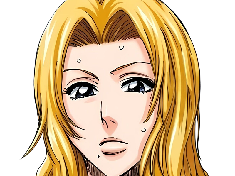 rangiku matsumoto bleach manga shinigami lieutenant 10eme-division waifu femme gotei-13 cheveux-blonds-venitiens yeux-bleus blonde rousse pulpeuse