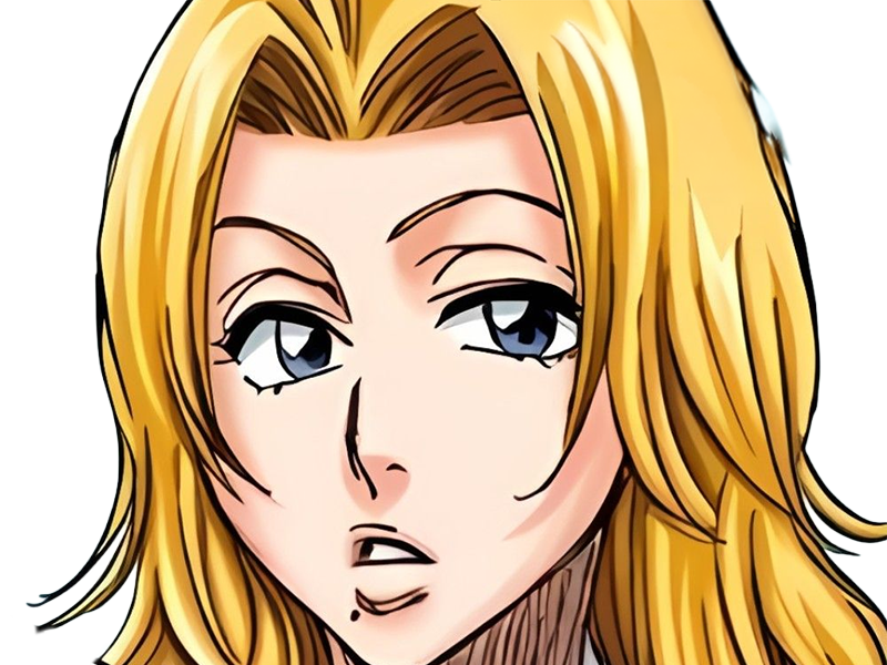 rangiku matsumoto bleach manga shinigami lieutenant 10eme-division waifu femme gotei-13 cheveux-blonds-venitiens yeux-bleus blonde rousse pulpeuse