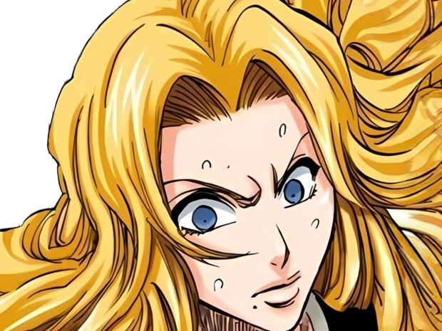 rangiku matsumoto bleach manga shinigami lieutenant 10eme-division waifu femme gotei-13 cheveux-blonds-venitiens yeux-bleus blonde rousse pulpeuse