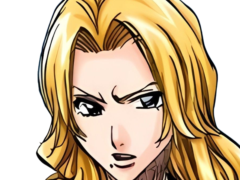 rangiku matsumoto bleach manga shinigami lieutenant 10eme-division waifu femme gotei-13 cheveux-blonds-venitiens yeux-bleus blonde rousse pulpeuse