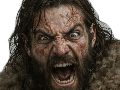 nordique sang barbe guerrier barbare