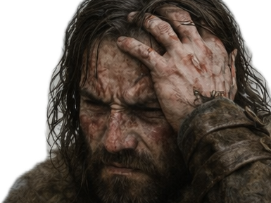 nordique sang barbe guerrier barbare