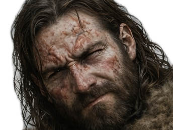 nordique sang barbe guerrier barbare