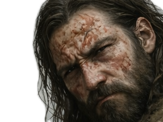 nordique sang barbe guerrier barbare