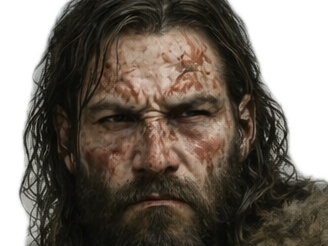 nordique sang barbe guerrier barbare