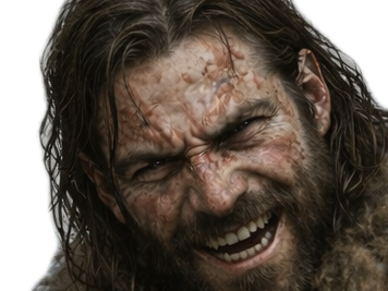 nordique sang barbe guerrier barbare