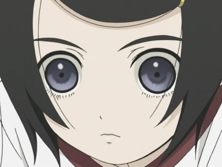 kj kikoojap anime manga fille enfant petite miyako komagusu ghost hound shinreigari tare choc wtf