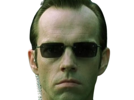 agent smith matrix hugo weaving bloop costume lunettes