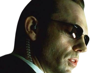 agent smith matrix hugo weaving bloop costume lunettes