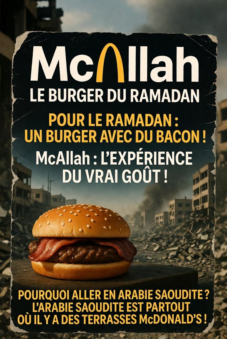 burger ramadan arabe musulman mcdo mcdonalds arabie saoudite bourgeur