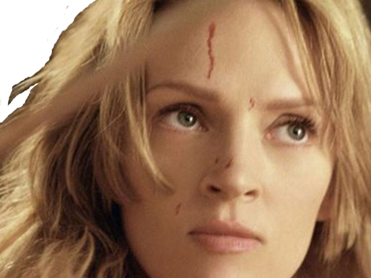 beatrix kiddo kill bill uma thurman blonde yeux bleus bloop