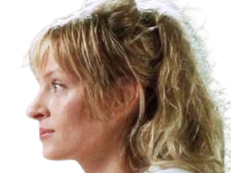 beatrix kiddo kill bill uma thurman blonde yeux bleus bloop