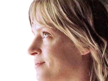 beatrix kiddo kill bill uma thurman blonde yeux bleus bloop