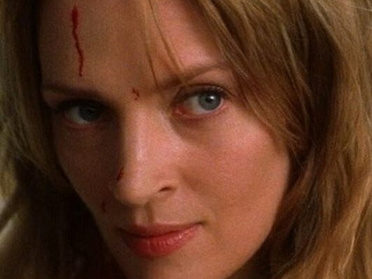 beatrix kiddo kill bill uma thurman blonde yeux bleus bloop