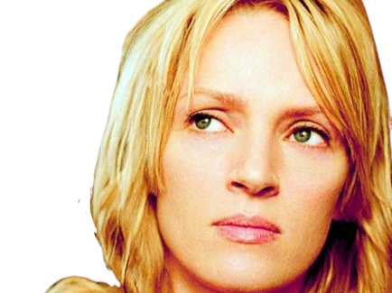 beatrix kiddo kill bill uma thurman blonde yeux bleus bloop