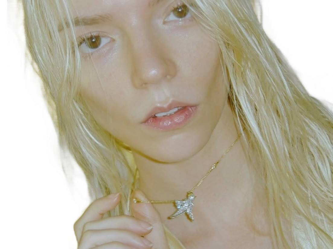 anya taylor joy blonde platine