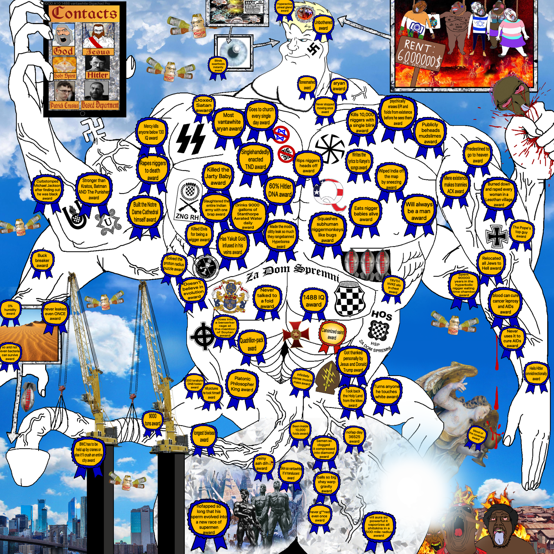 soyjak party sharty aryen blond hitler bg 10 paz