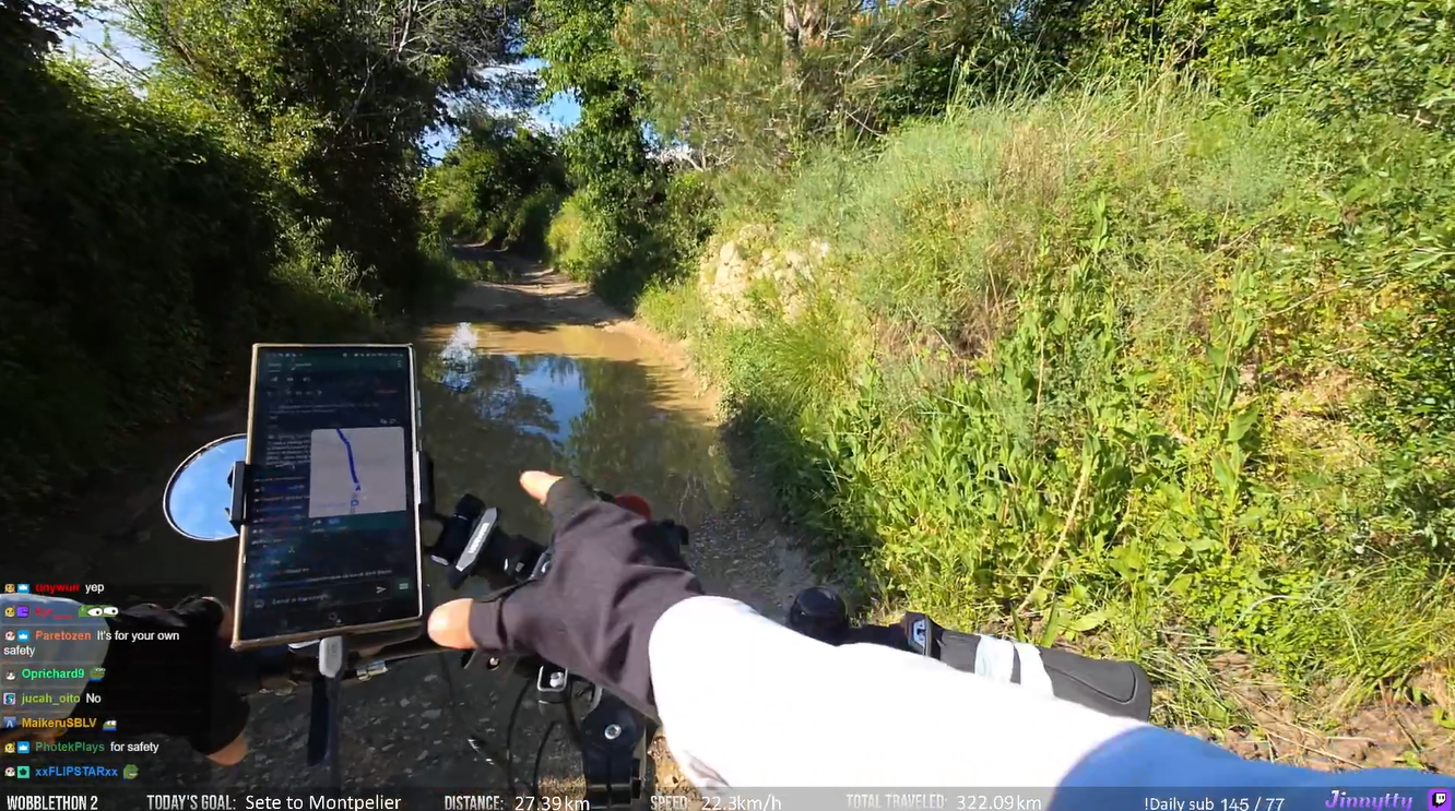 teen queen jinity jinnytty streameuse vtt velo france