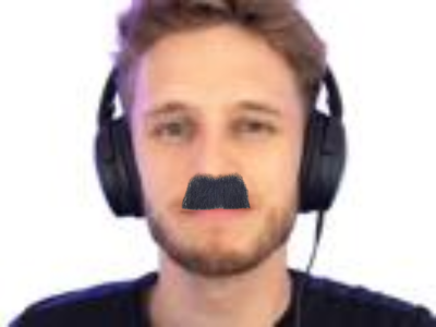 wiloo lhorreur horreur quasiment le nazisme vinicius benfica real madrid moustache hitler nazi raciste racisme