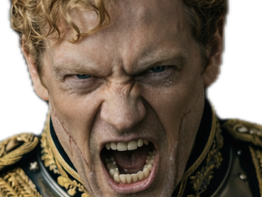 militaire soldat guerre cicatrice blond noble armee