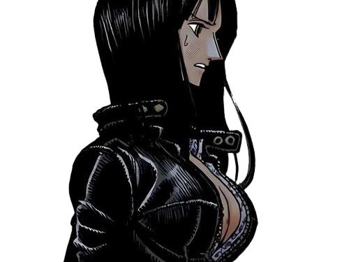 nico robin one piece ninon cheveux noirs bloop